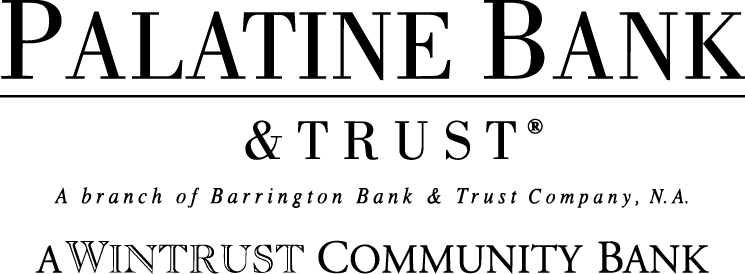 Palatine Bank & Trust Black Logo